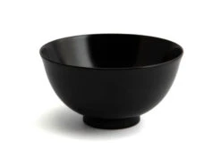 Urushi Reisschale Kenro L, Schwarz -Japanisches Geschirr Store urushi reisschale kenro l schwarz 1